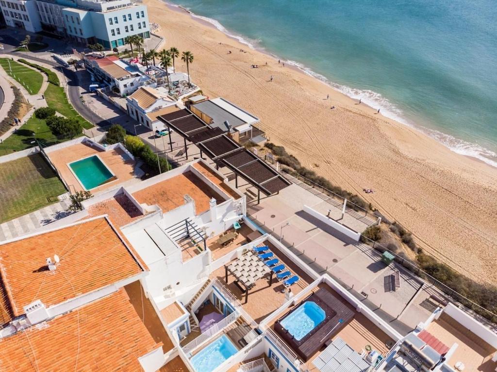 Refurbished Beachfront House, Pool, Ac, Wifi, Albufeira, Sea View Zewnętrze zdjęcie