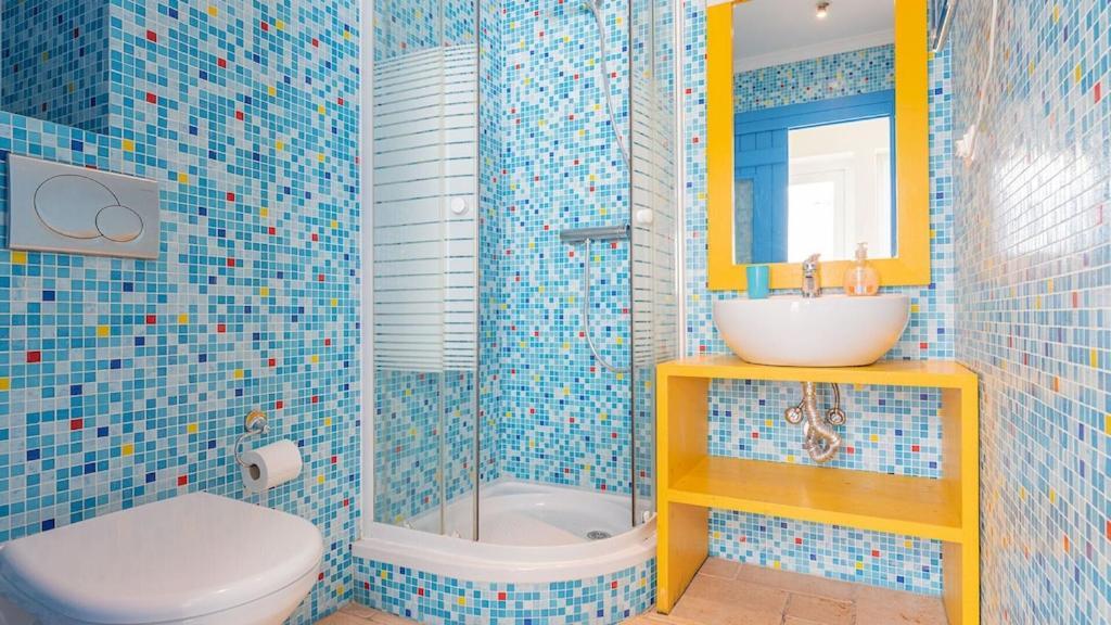 Refurbished Beachfront House, Pool, Ac, Wifi, Albufeira, Sea View Zewnętrze zdjęcie