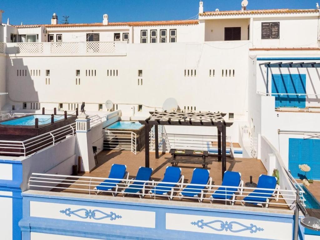 Refurbished Beachfront House, Pool, Ac, Wifi, Albufeira, Sea View Zewnętrze zdjęcie