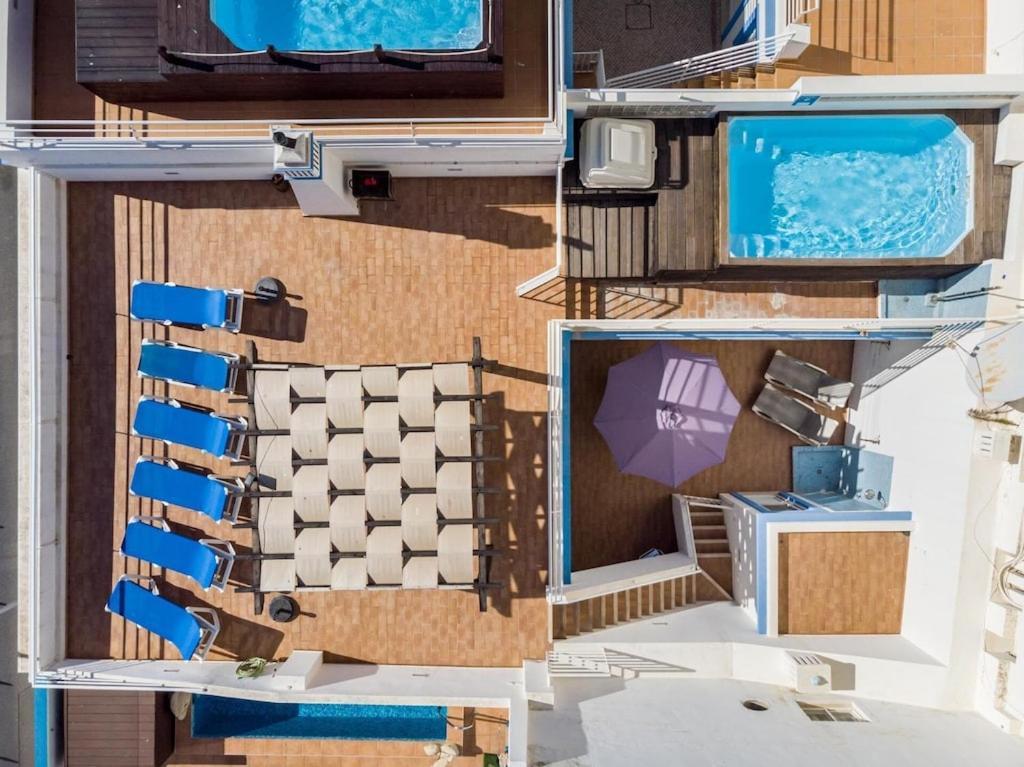 Refurbished Beachfront House, Pool, Ac, Wifi, Albufeira, Sea View Zewnętrze zdjęcie